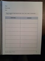 Student Note-Taking Notebook | Question & Answer Study System | College Study Planner | Active Learning Notes | Printable Notebook - Image 5